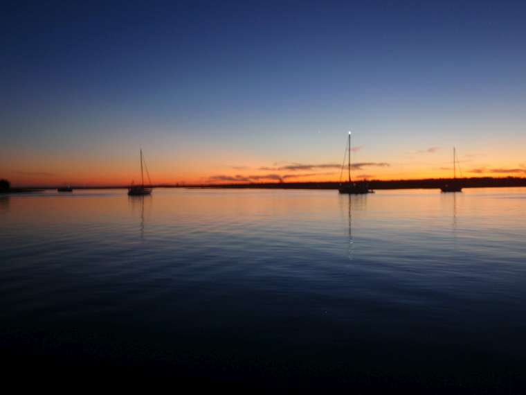 Sunset at Sea Path Yacht Club