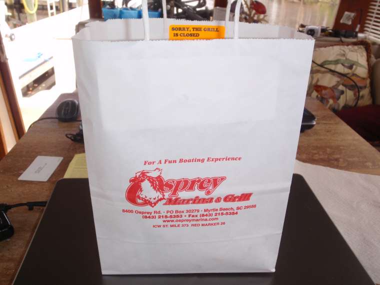 Osprey Marina goodie bag