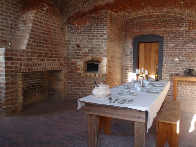 The officers kitchen
