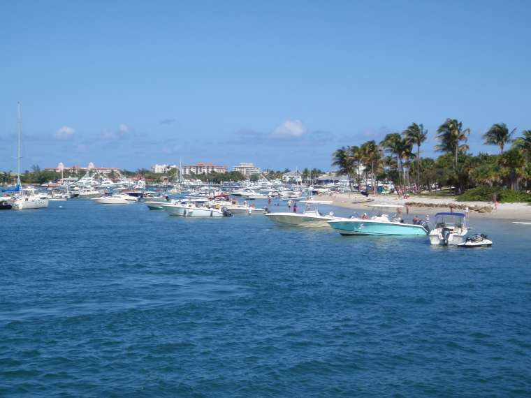 Just a small x-section of the boats on Peanut Island!!!!